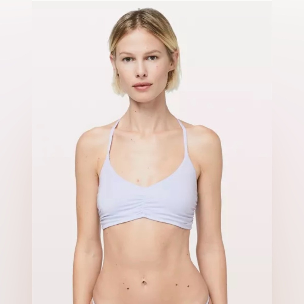 Lululemon Simply There Bralette in Serene Blue Size S